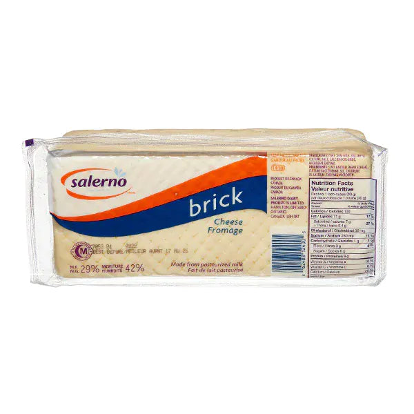 MIA Food Service SALERNO BRICK CHEESE PER KG SALERNO BRICK CHEESE PER KG