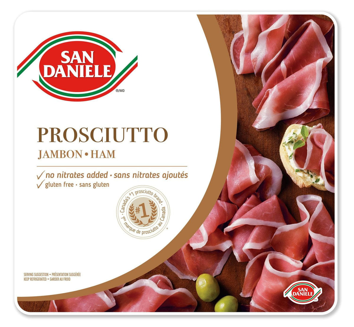MIA Food Service SAN DANIELE SLICED PROSCIUTTO 300GR SAN DANIELE SLICED PROSCIUTTO 300GR