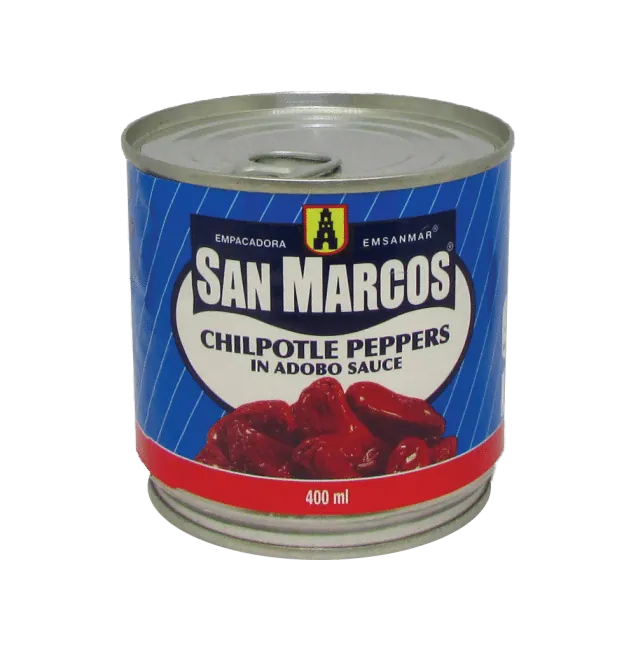 SAN MARCOS CHIPOTLE PEPPERS 24X400ML