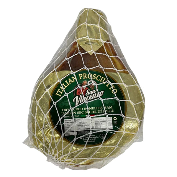 SAN VINCENZO BONELESS ITALIAN PRESSED PROSCIUTTO PER KG