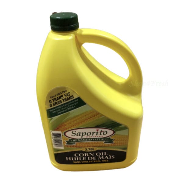 MIA Food Service SAPORITO CORN OIL 4X3.78L SAPORITO CORN OIL 4X3.78L