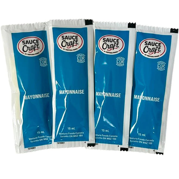 SAUCE CRAFT MAYONNAISE PORTION PACKS 200X15ML