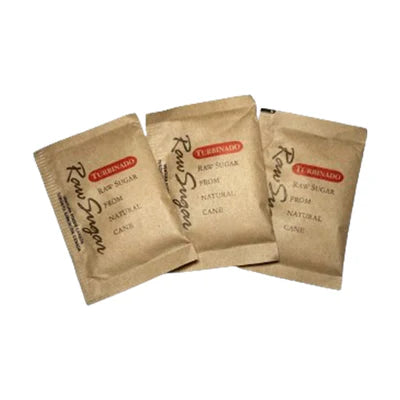 SAUCE CRAFT TURBINADO SUGAR PACKETS 1000X3.5GR