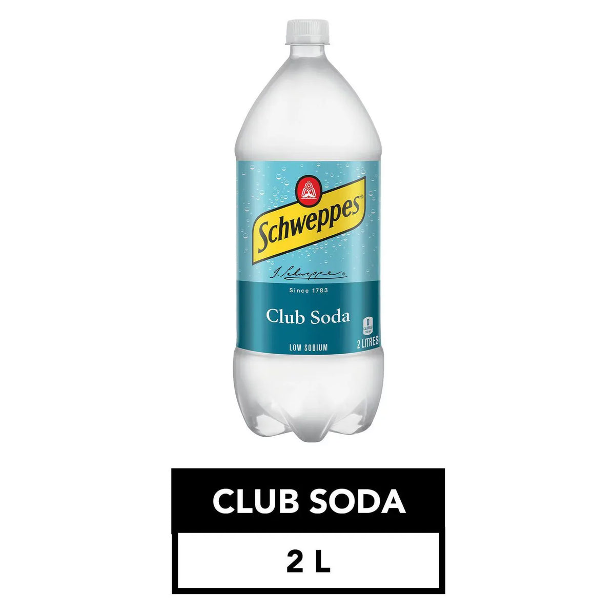 MIA Food Service SCHWEPPES CLUB SODA PLASTIC BOTTLE 2L SCHWEPPES CLUB SODA PLASTIC BOTTLE 2L