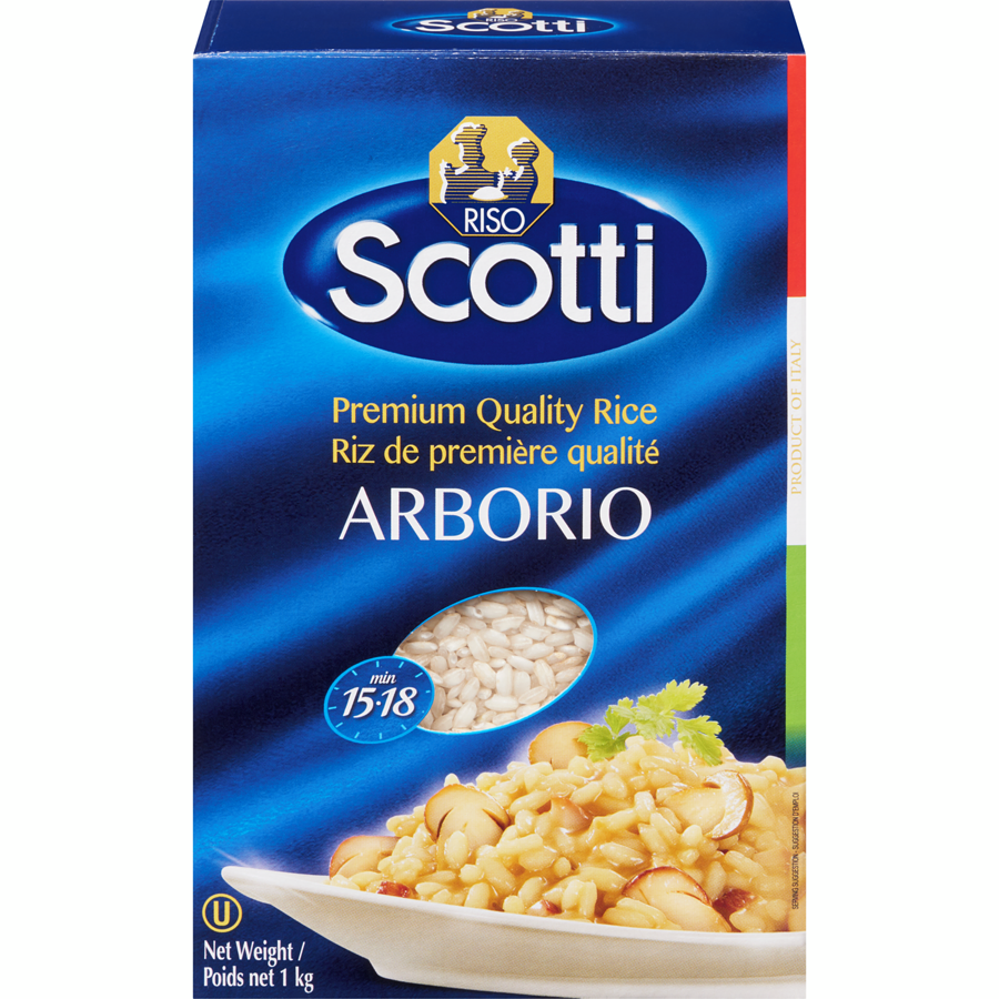 SCOTTI ARBORIO RISOTTO RICE 1KG Mia Food Service