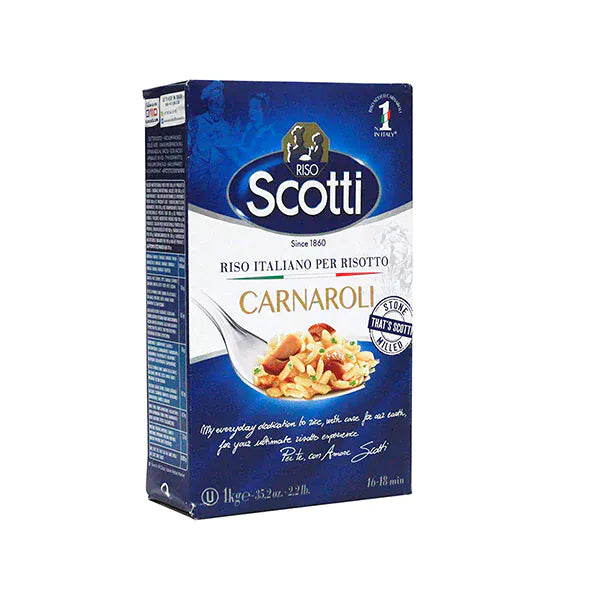 MIA Food Service SCOTTI CARNAROLI RICE 1KG SCOTTI CARNAROLI RICE 1KG