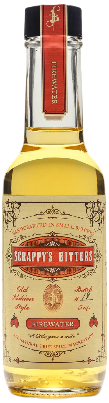 SCRAPPYS FIRE TINCTURE BITTER 148ML