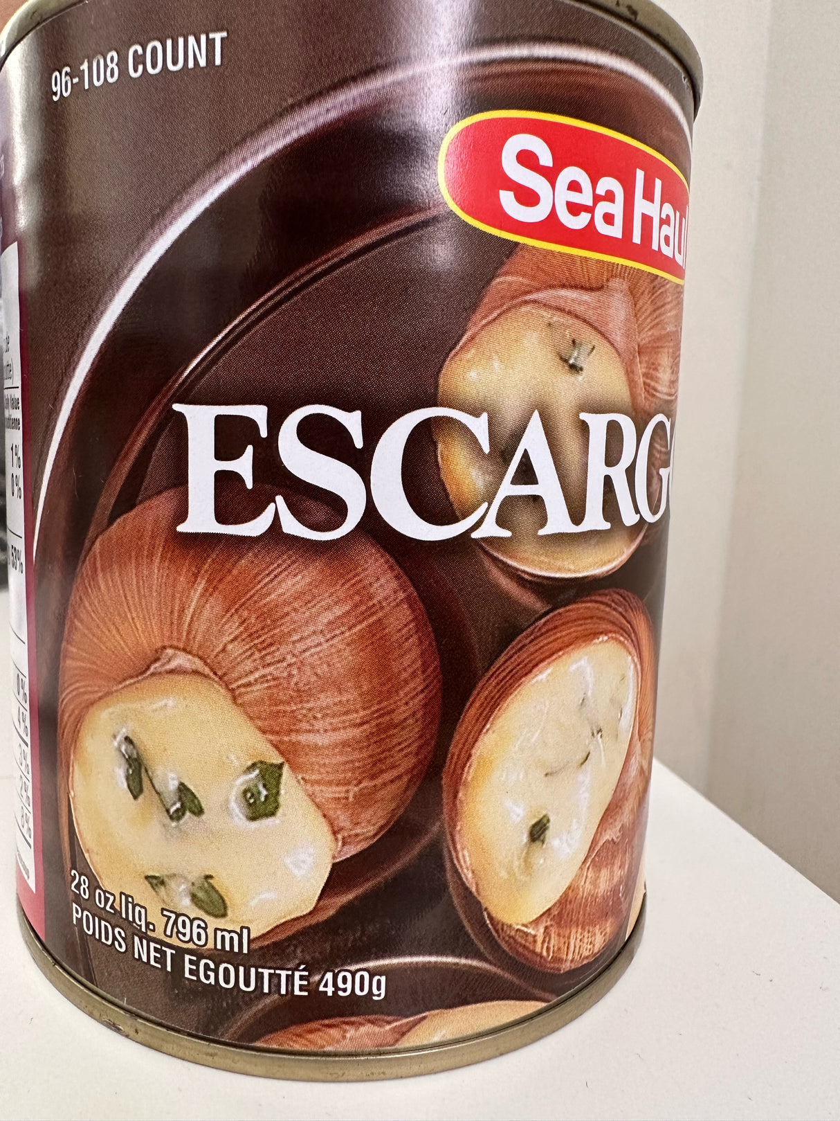 SEA HAUL ESCARGOT 12X490GR