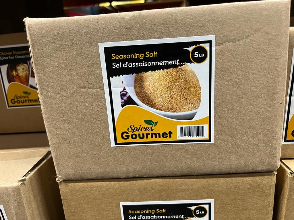MIA Food Service SPICES GOURMET SEASONING SALT 5LB SPICES GOURMET SEASONING SALT 5LB