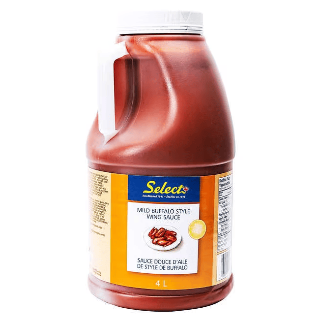 MIA Food Service SELECT MILD BUFFALO WING SAUCE 4L SELECT MILD BUFFALO WING SAUCE 4L
