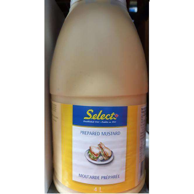 MIA Food Service SELECT PREPARED MUSTARD 4L SELECT PREPARED MUSTARD 4L