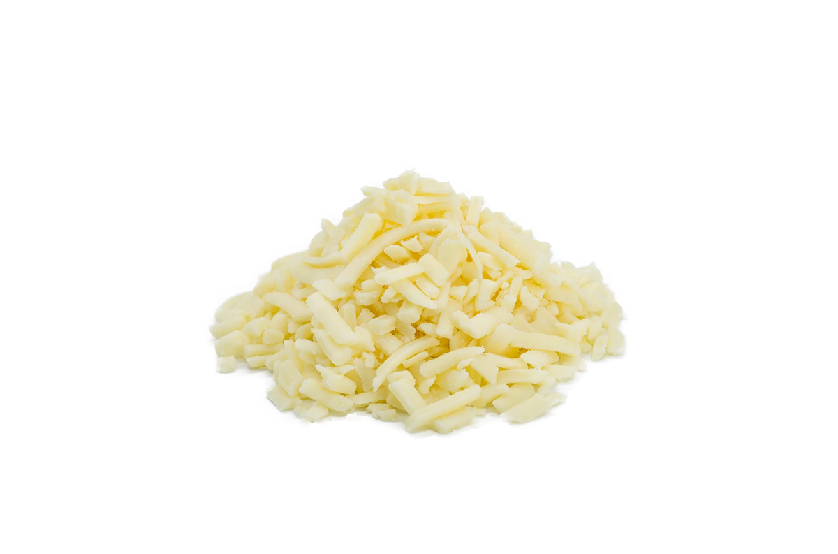 SHREDDED WHITE CHEDDAR CHEESE 4X2.5KG