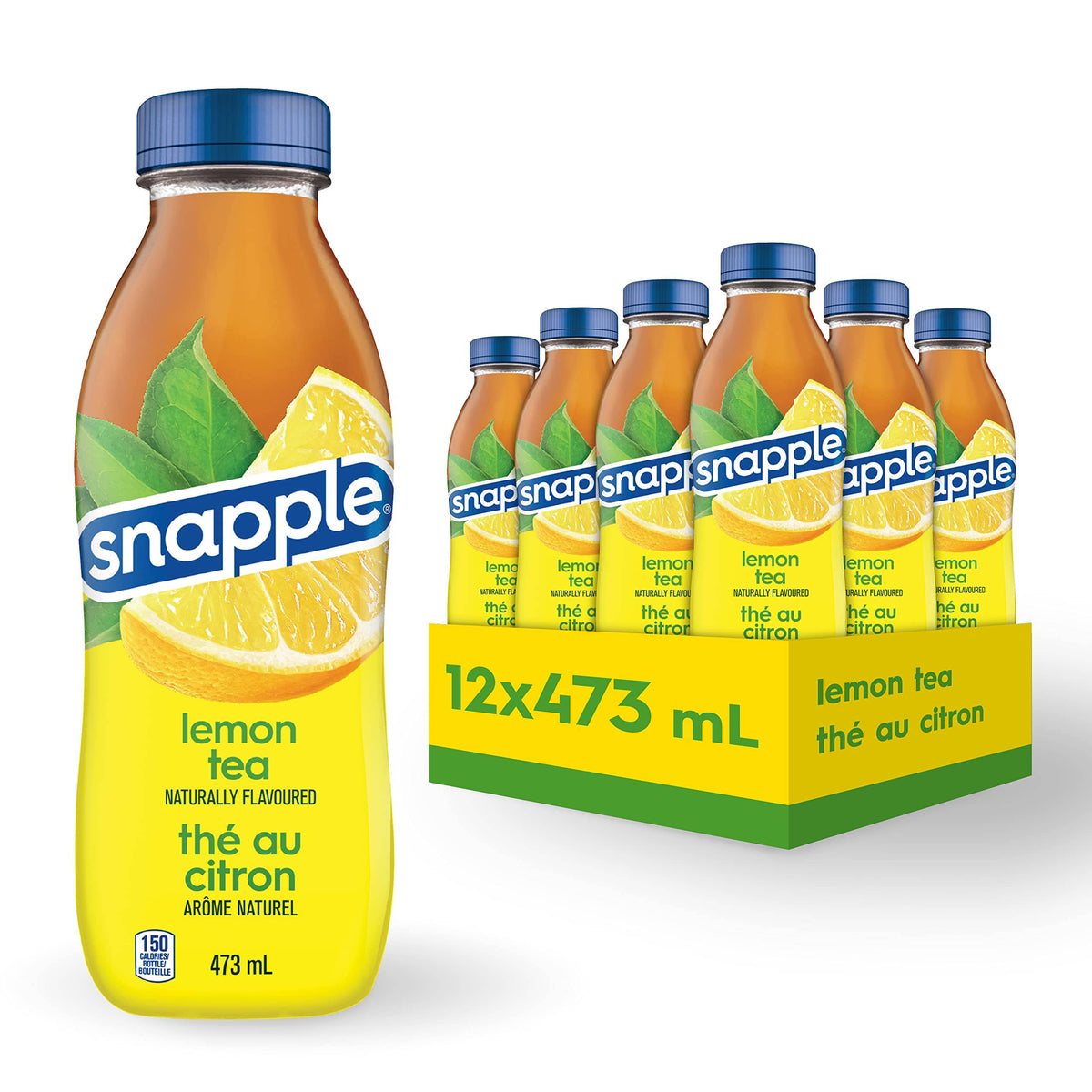 MIA Food Service SNAPPLE LEMON TEA 12X473ML SNAPPLE LEMON TEA 12X473ML