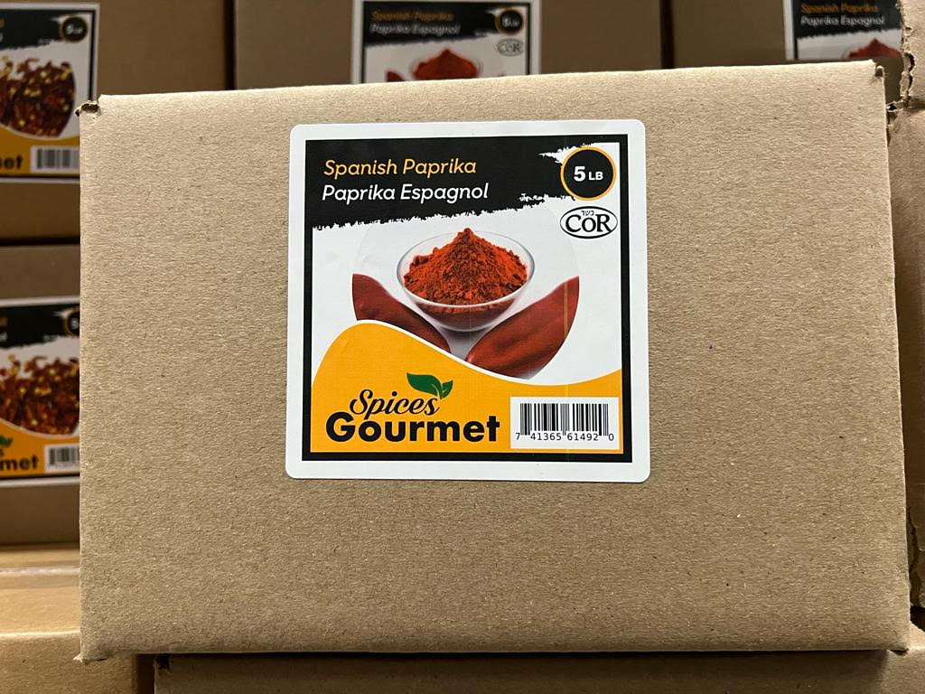 SPICES GOURMET SPANISH PAPRIKA 5LB