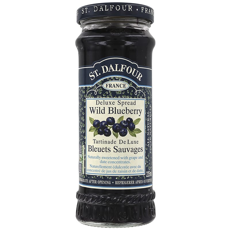 MIA Food Service ST DALFOUR BLUEBERRY SPREAD 225ML ST DALFOUR BLUEBERRY SPREAD 225ML