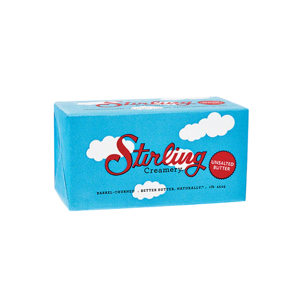 STIRLING BUTTER UNSALTED 454GR