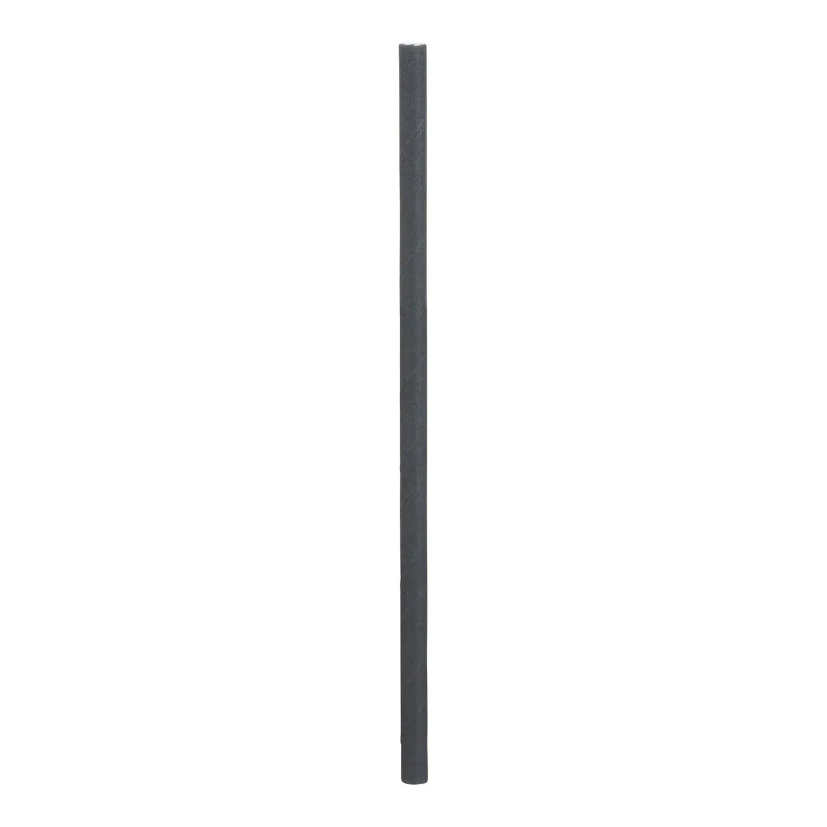 MIA Food Service STONESTRAW 6" BLACK COCKTAIL PAPER STRAWS 500EA STONESTRAW 6" BLACK COCKTAIL PAPER STRAWS 500EA