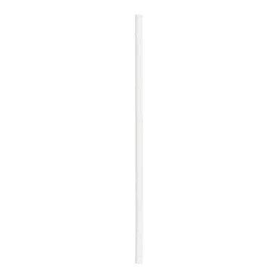 MIA Food Service STONESTRAW 8" WHITE MILKSHAKE PAPER STRAWS 500EA STONESTRAW 8" WHITE MILKSHAKE PAPER STRAWS 500EA
