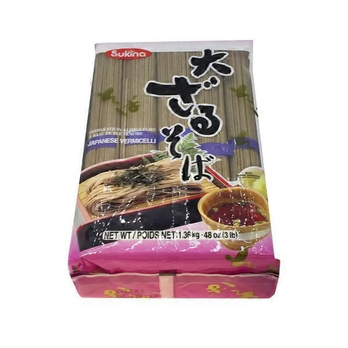 MIA Food Service SUKINA JAPANESE VERMICELLI NOODLES 3LB SUKINA JAPANESE VERMICELLI NOODLES 3LB
