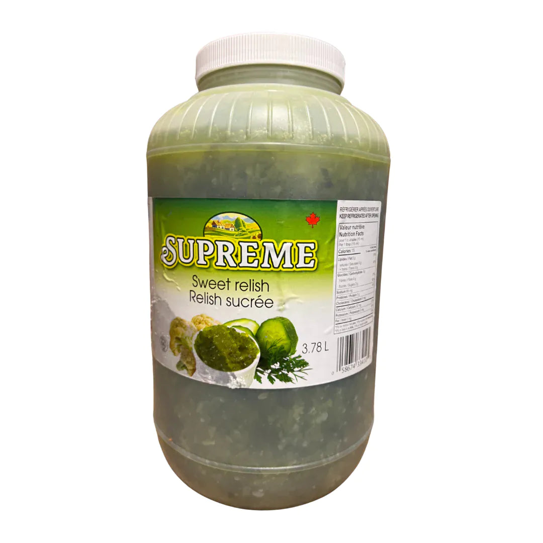 MIA Food Service SUPREME SWEET RELISH 3.78L SUPREME SWEET RELISH 3.78L