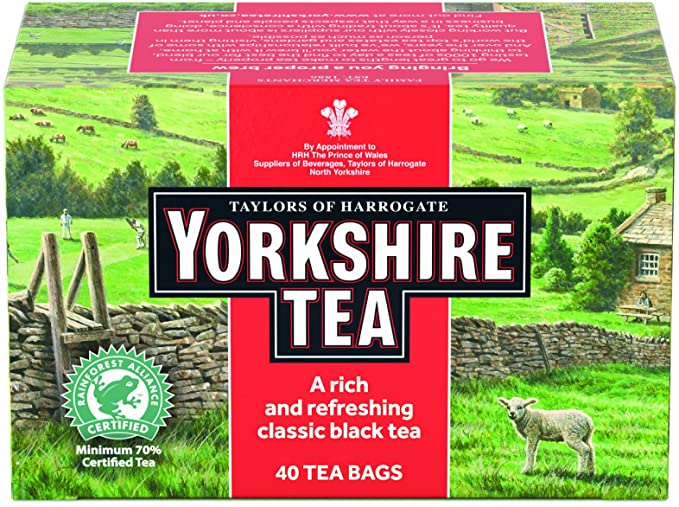 TAYLORS YORKSHIRE ORANGE PEKOE TEA 5X40EA