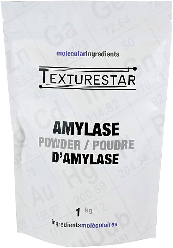 MIA Food Service TEXTURESTAR AMYLASE POWDER 1KG TEXTURESTAR AMYLASE POWDER 1KG