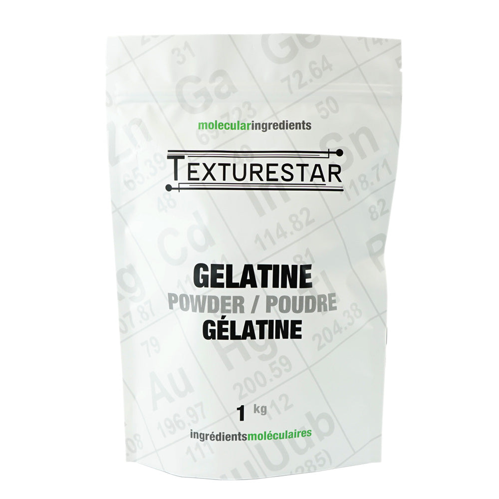 TEXTURESTAR GELATINE POWDER 250 BLOOM TYPE B 1KG