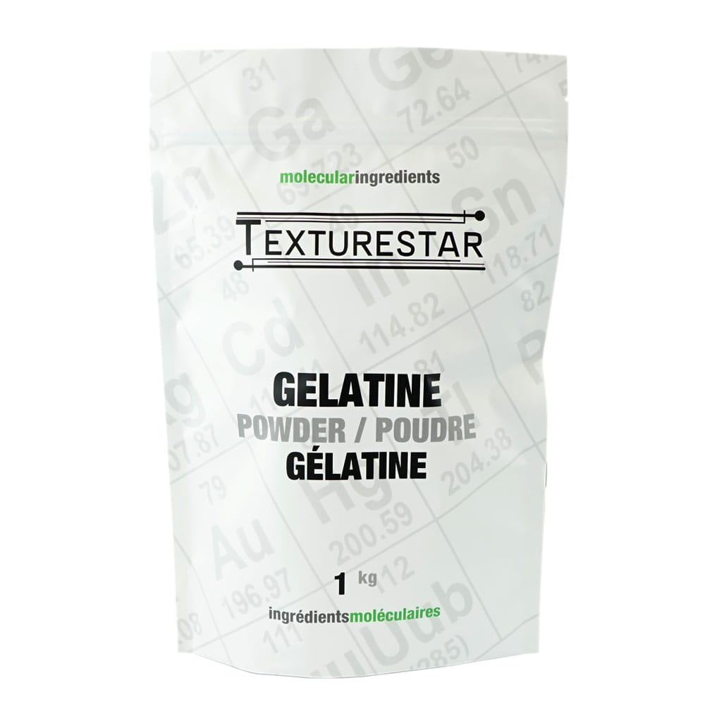 MIA Food Service TEXTURESTAR GELATINE POWDER 250 BLOOM TYPE B 1KG TEXTURESTAR GELATINE POWDER 250 BLOOM TYPE B 1KG