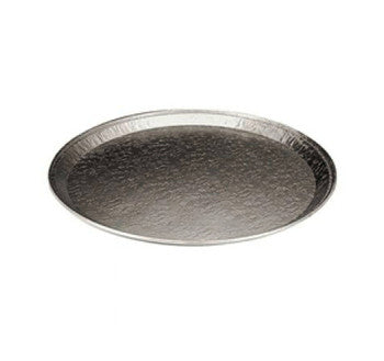 TITAN 18" SILVER ROUND CATERING TRAYS 5EA