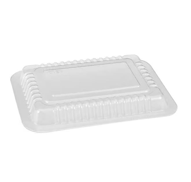 TITAN 2LB OBLONG DOME LIDS 4X125EA