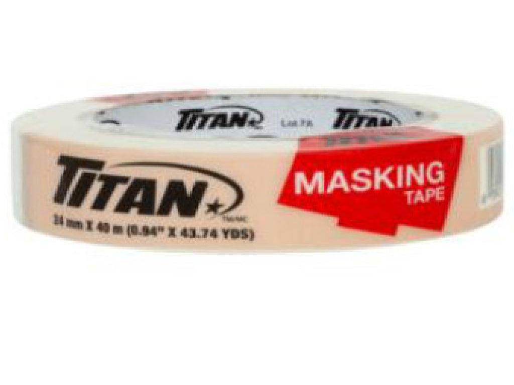 TITAN PAINTERS MASKING TAPE 24MMX40MM 1EA