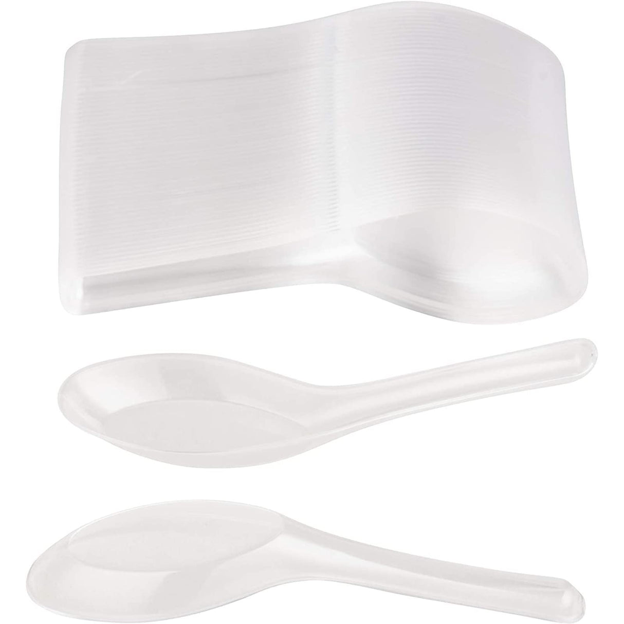TOUCH 2102DD PLASTIC CHINESE SPOONS 10X100EA