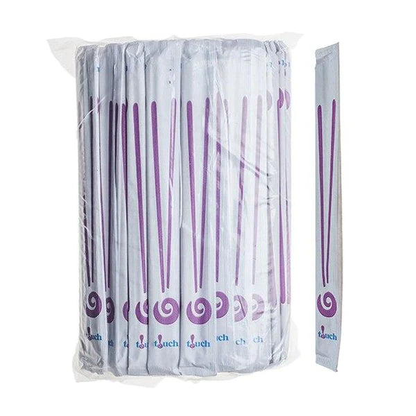 TOUCH 9" CHOPSTICKS WRAPPED 20X100EA