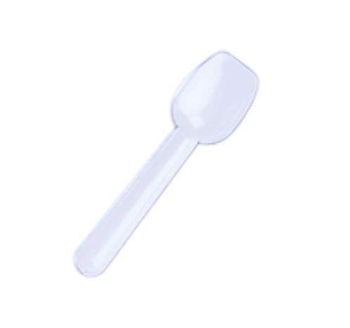 Mia Food TOUCH PLASTIC CLEAR ICE CREAM SPOONS 4X500EA TOUCH PLASTIC CLEAR ICE CREAM SPOONS 4X500EA