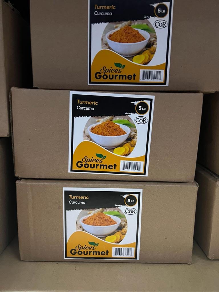 MIA Food Service SPICES GOURMET TURMERIC 5LB SPICES GOURMET TURMERIC 5LB