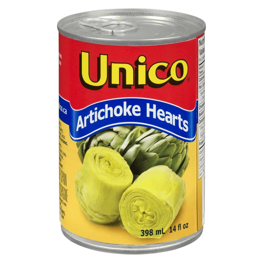 MIA Food Service UNICO ARTICHOKE HEARTS 398ML UNICO ARTICHOKE HEARTS 398ML
