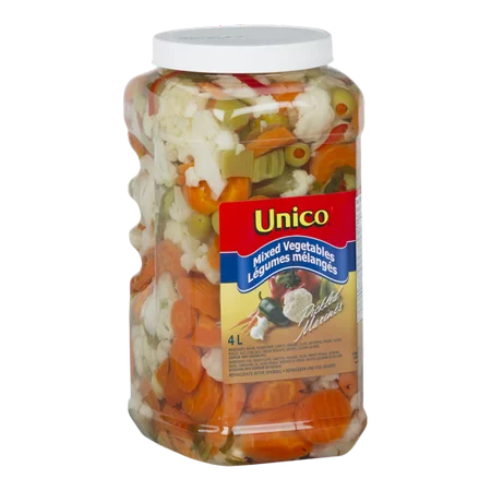 UNICO GIARDINIERA MIXED VEGETABLES 2X4L