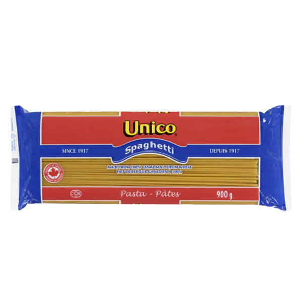 UNICO SPAGHETTI PASTA 12X900GR