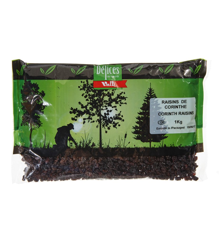 VALLI CORINTH RAISINS 1KG