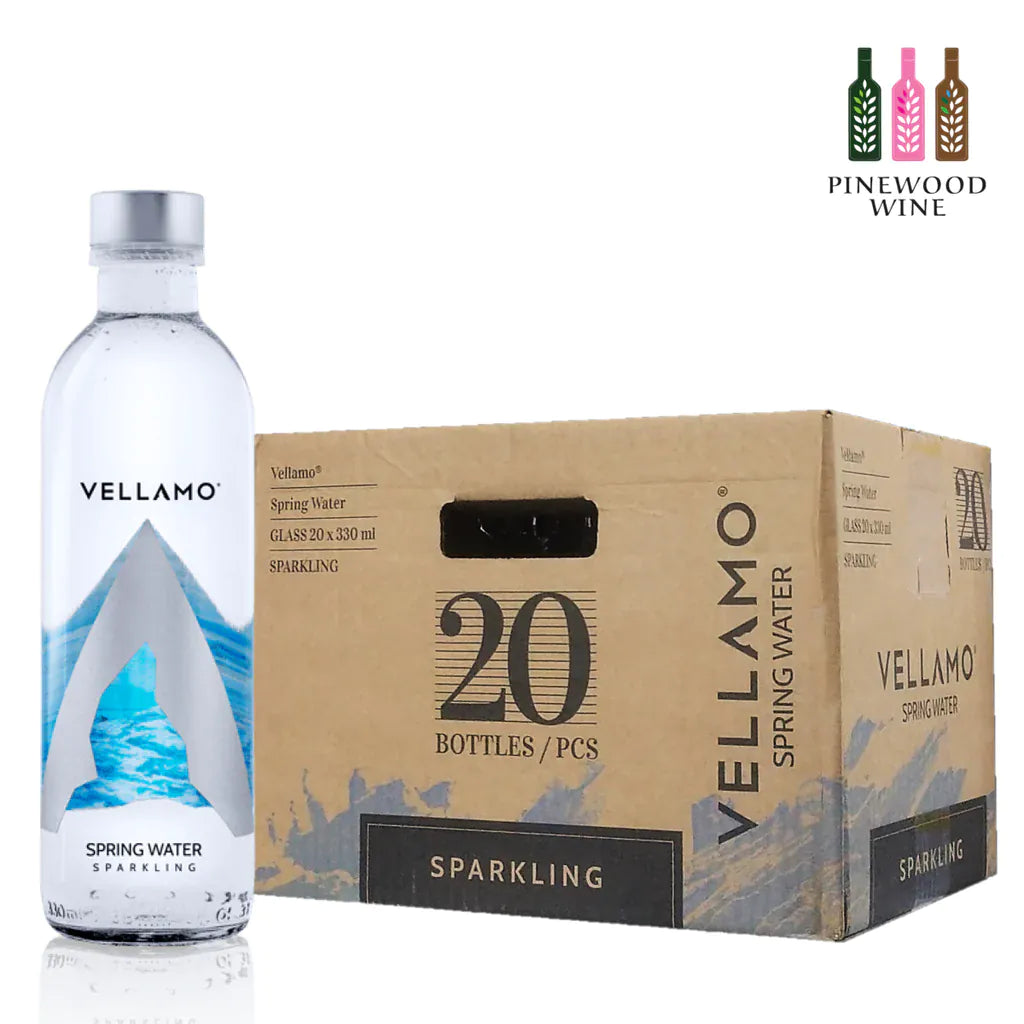 MIA Food Service VELLAMO SPARKLING SPRING WATER GLASS 20X330ML VELLAMO SPARKLING SPRING WATER GLASS 20X330ML