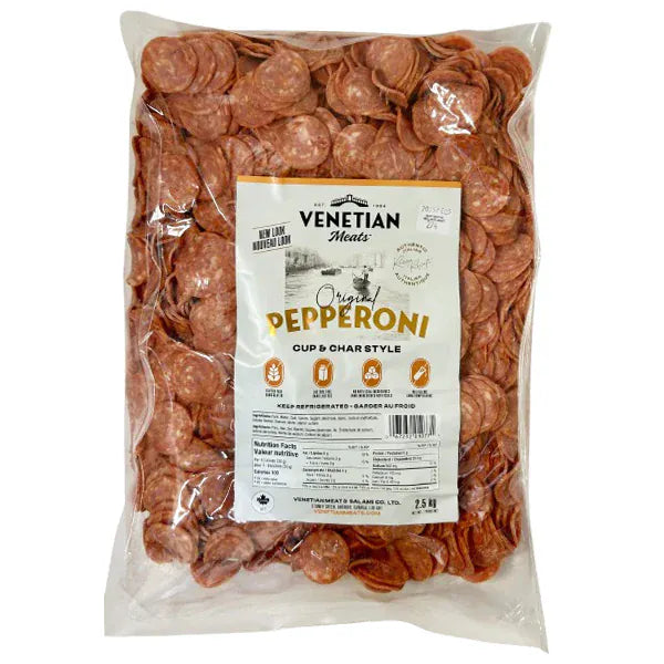MIA Food Service VENETIAN MEATS PEPPERONI 2.5KG VENETIAN MEATS PEPPERONI 2.5KG