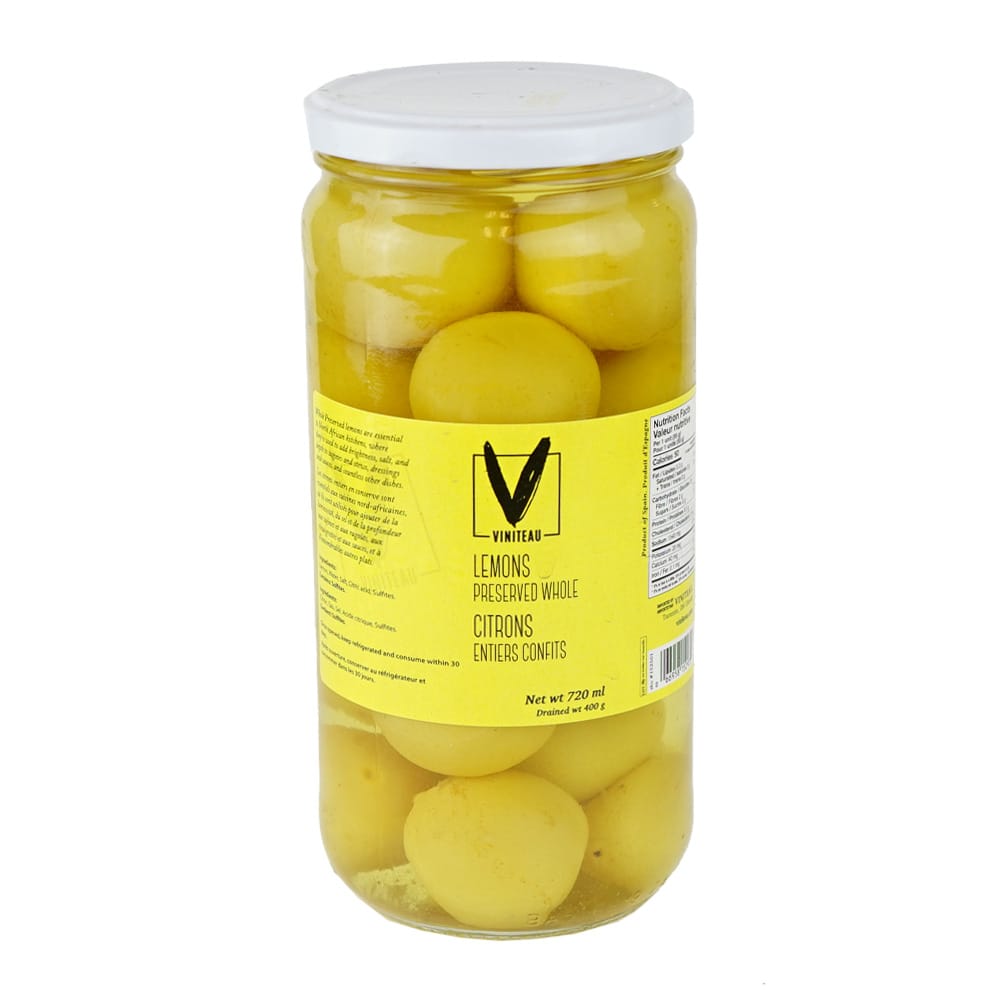 MIA Food Service VINITEAU PRESERVED LEMON 720ML VINITEAU PRESERVED LEMON 720ML