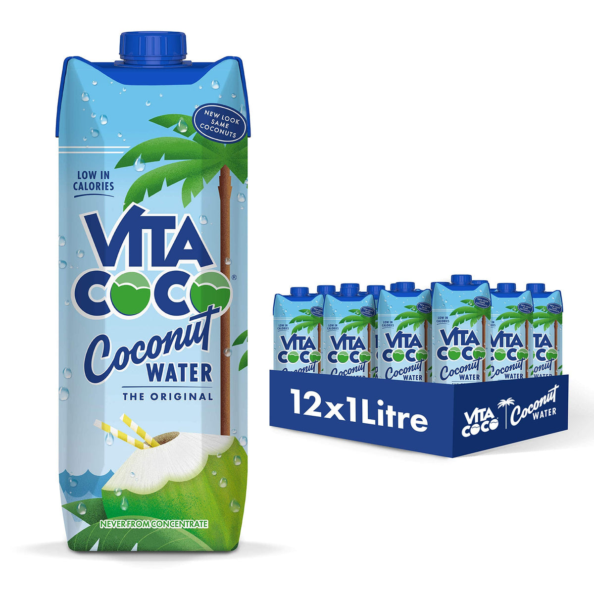 MIA Food Service VITA COCO 100% COCONUT WATER 12X1L VITA COCO 100% COCONUT WATER 12X1L