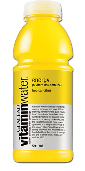 MIA Food Service VITAMIN WATER ENERGY 12X591ML VITAMIN WATER ENERGY 12X591ML