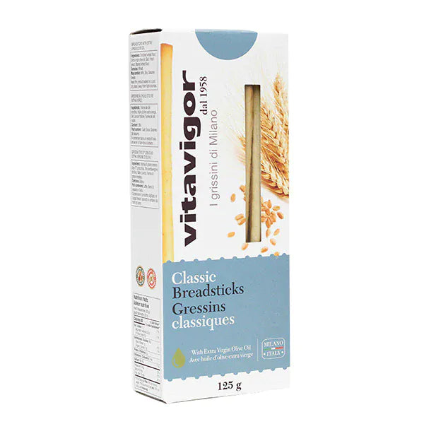 MIA Food Service VITAVIGOR CLASSIC BREADSTICKS 125GR VITAVIGOR CLASSIC BREADSTICKS 125GR