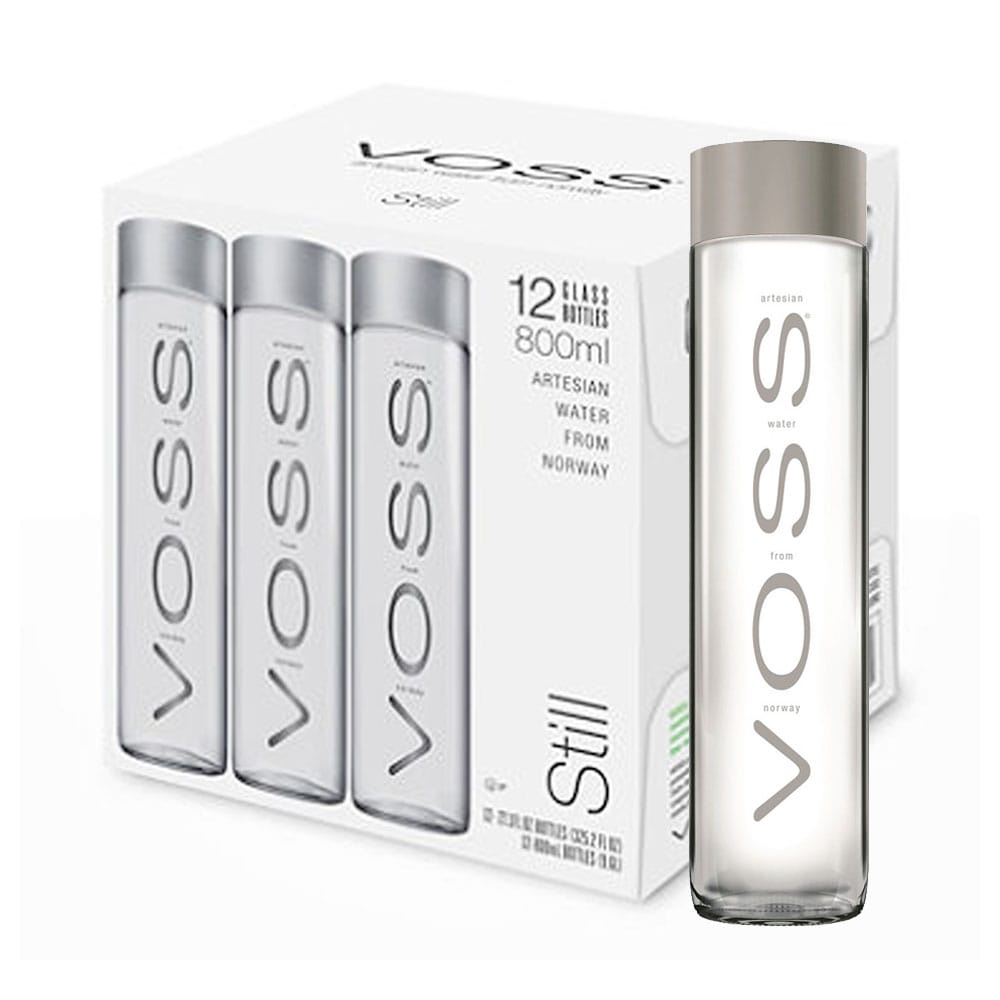 MIA Food Service VOSS NATURAL WATER GLASS 12X800ML VOSS NATURAL WATER GLASS 12X800ML