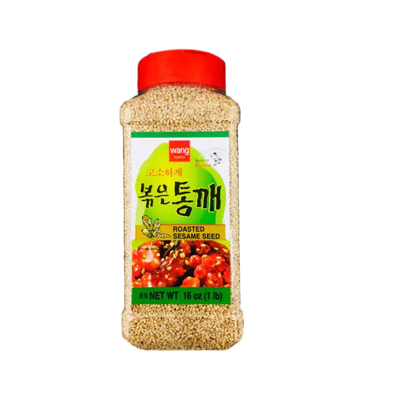 MIA Food Service WANG ROASTED SESAME SEEDS 454GR WANG ROASTED SESAME SEEDS 454GR