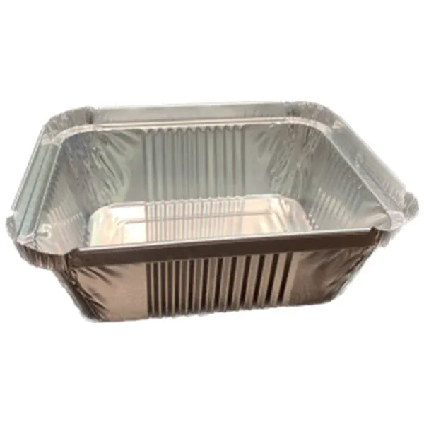 MIA Food Service WOHLER 1LB OBLONG ALUMINUM CONTAINERS 4X5 50EA WOHLER 1LB OBLONG ALUMINUM CONTAINERS 4X5 50EA