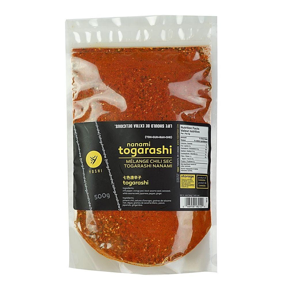 MIA Food Service YOSHI TOGARASHI NANAMI DRY CHILI BLEND 500GR YOSHI TOGARASHI NANAMI DRY CHILI BLEND 500GR