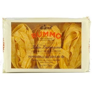 MIA Food Service RUMMO PAPARDELLE EGG-CUT PAPARDELLE #101 12X250GR RUMMO PAPARDELLE EGG-CUT PAPARDELLE #101 12X250GR